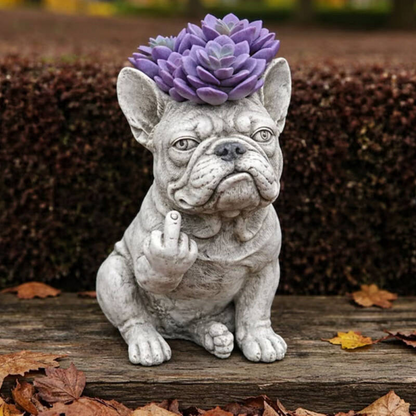 🐶Boston Terrier Planter — Instantly Infuse Your Plants with Personality 🌿