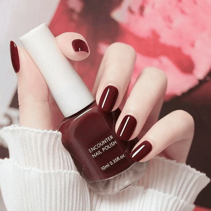 🔥 ENCOUNTER Water-Based Nail Polish – Safe, Breathable & Easy to Remove