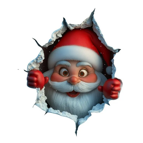 😍Santa Claus Wall Sticker