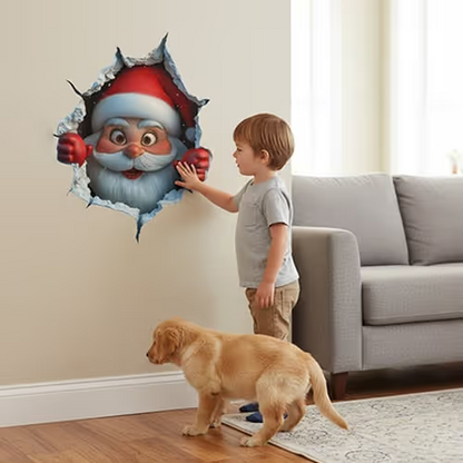 😍Santa Claus Wall Sticker