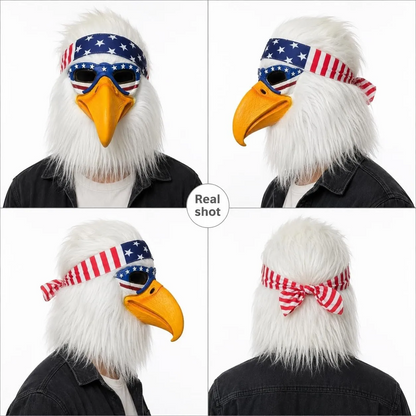 🔥 Viral Bald Eagle Mask🦅Halloween party masks