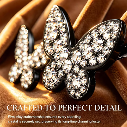 ✨ Wavy Butterfly Headband Set – Non‑Slip, Sparkling, 4 Colors