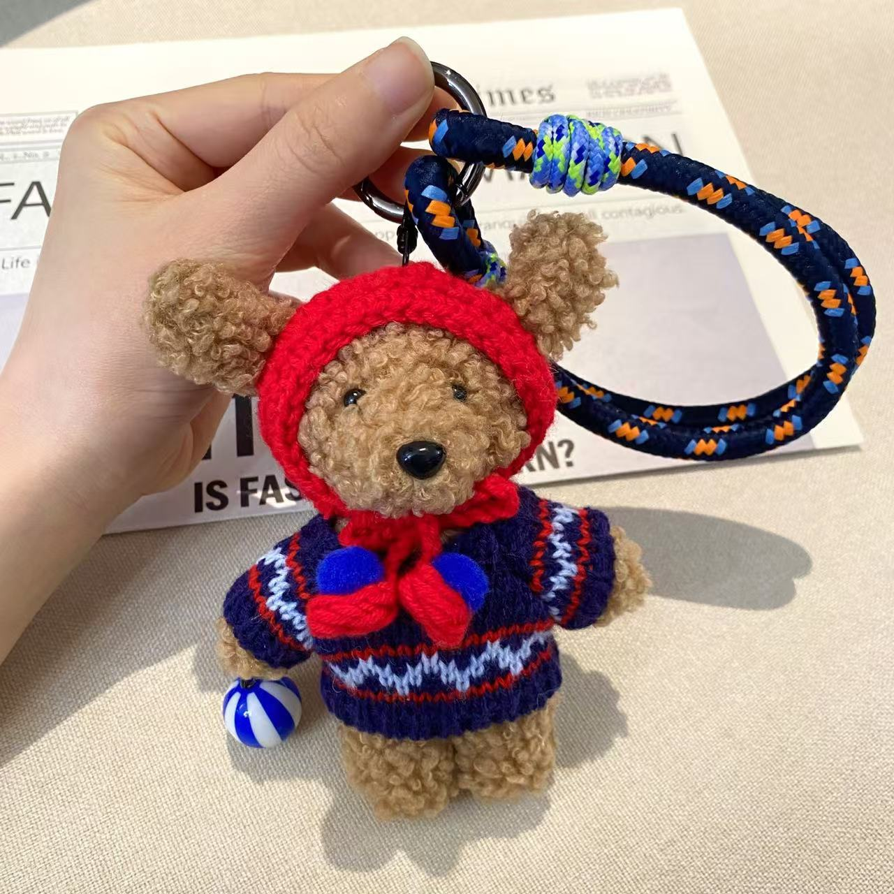 Long-Eared Bear Charms Collection