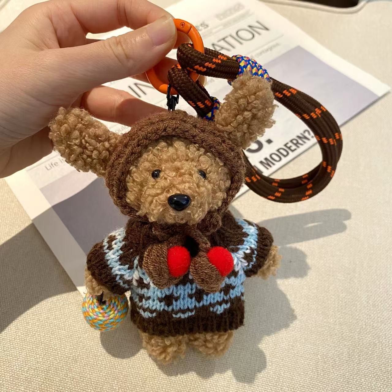Long-Eared Bear Charms Collection