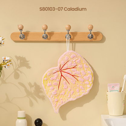 🧼✨ Thick Hanging Cartoon Coral Fleece Hand Towel | Save 60% Today Only