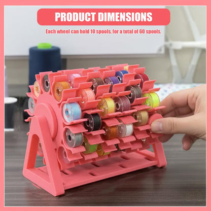 🔥Last Day 60% OFF✨ - 🧵Rotating Bobbin Thread Organizer