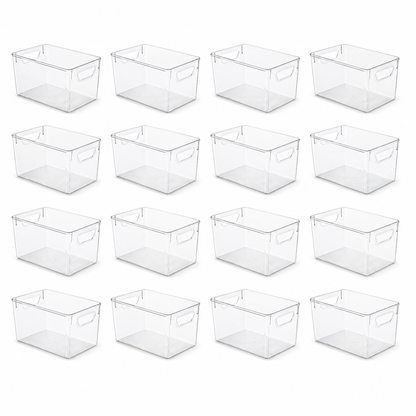 🔥 BIG SALE 🔥 Crystal Clear Freezer Storage Bins | More You Buy, More You Save!