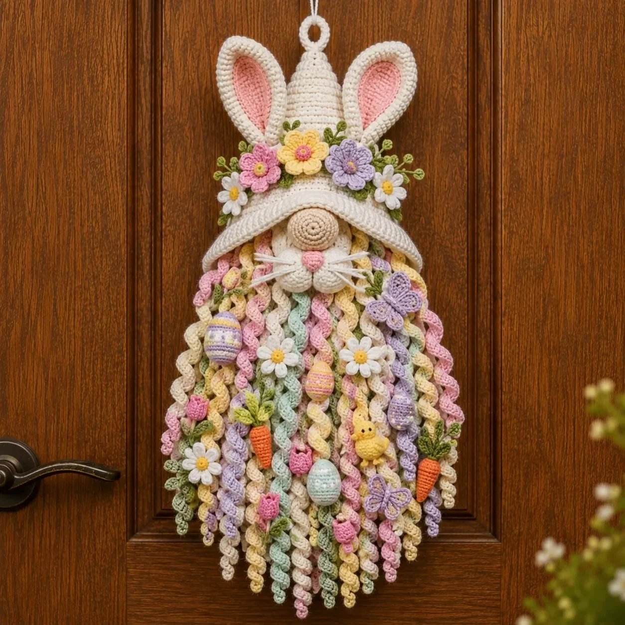🔥 HOT SALE 🔥⏳ New Arrival 49% OFF – 🧶 DIY Seasonal 3D Crochet Door Hanger Kit Collection | Coordinated Yarn, Filling, Accessories & Step-by-Step Instructions Included 💕