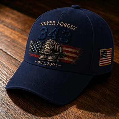 🧢Never Forget 343 Memorial Cap 🎁Buy 2 Get 10% Off