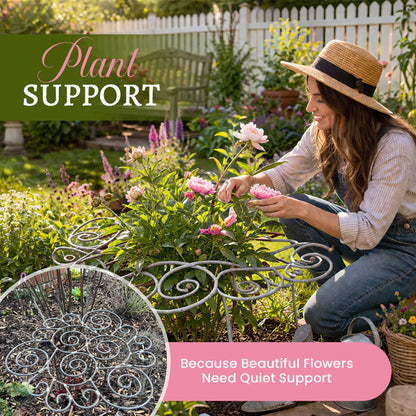 🍃 Handmade Plant Support Built to Last