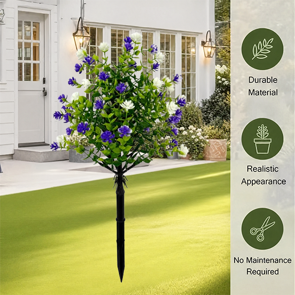 🎁Last Day Sale - 50% Off🔥Artificial Potted Trees With Ground Stakes🌼