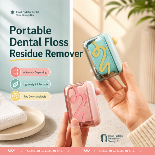 🔥 Buy 2 Get 1 FREE! 🦷 Automatic Pop-Up Dental Floss Box – Cleaner, Faster & More Hygienic Oral Care ✨