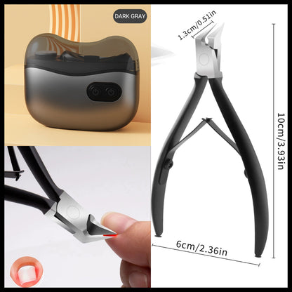 👍2-in-1 Electric Nail Clippers and Polisher🎁 Perfect for All Ages 👵👶