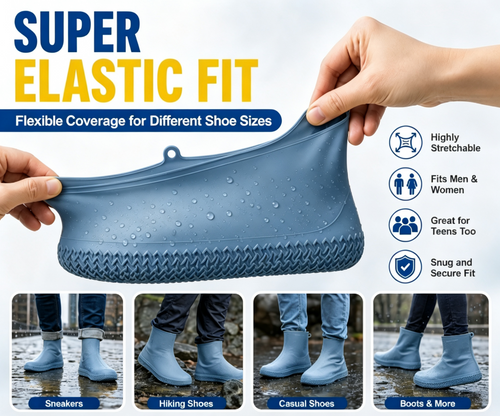 🥳Thick Wear-Resistant Waterproof Shoe Cover