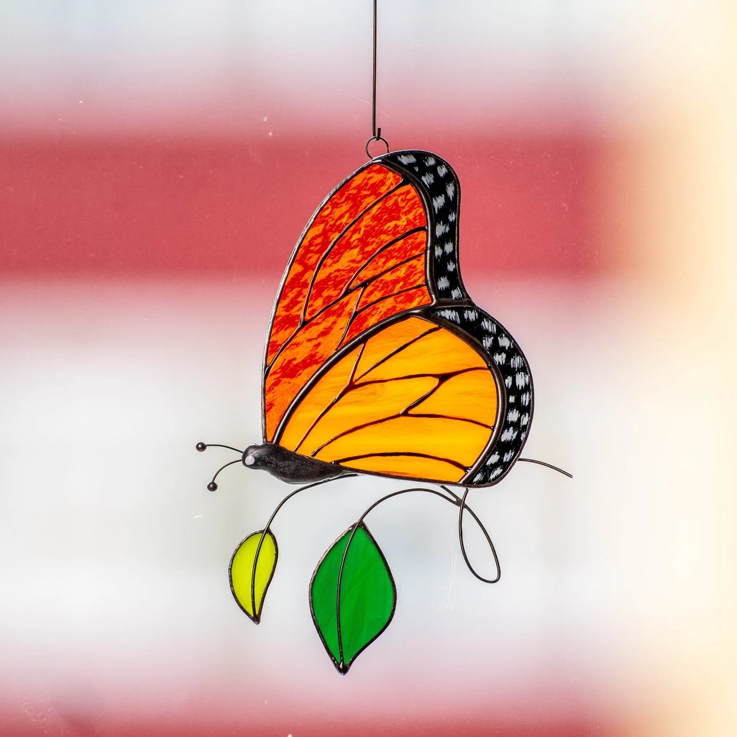 【Mother's Day Pre-Sale 50% OFF】Handmade Butterfly Stained Window Hangings