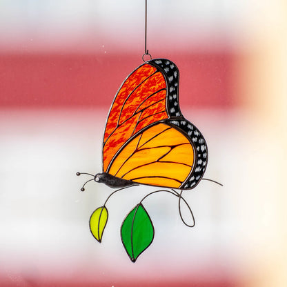 【Mother's Day Pre-Sale 50% OFF】Handmade Butterfly Stained Window Hangings