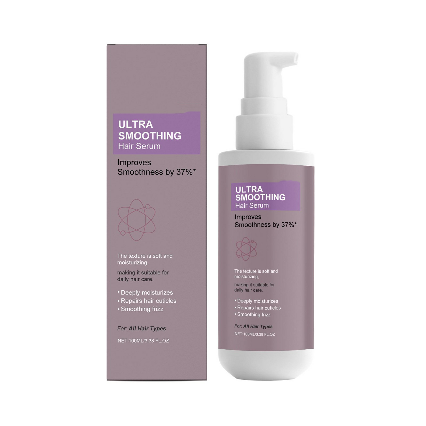 🔥Ultra Smoothing Hair Serum – Reduce Frizz & Deep Hydration🥳 Buy 2 Get 1 Free