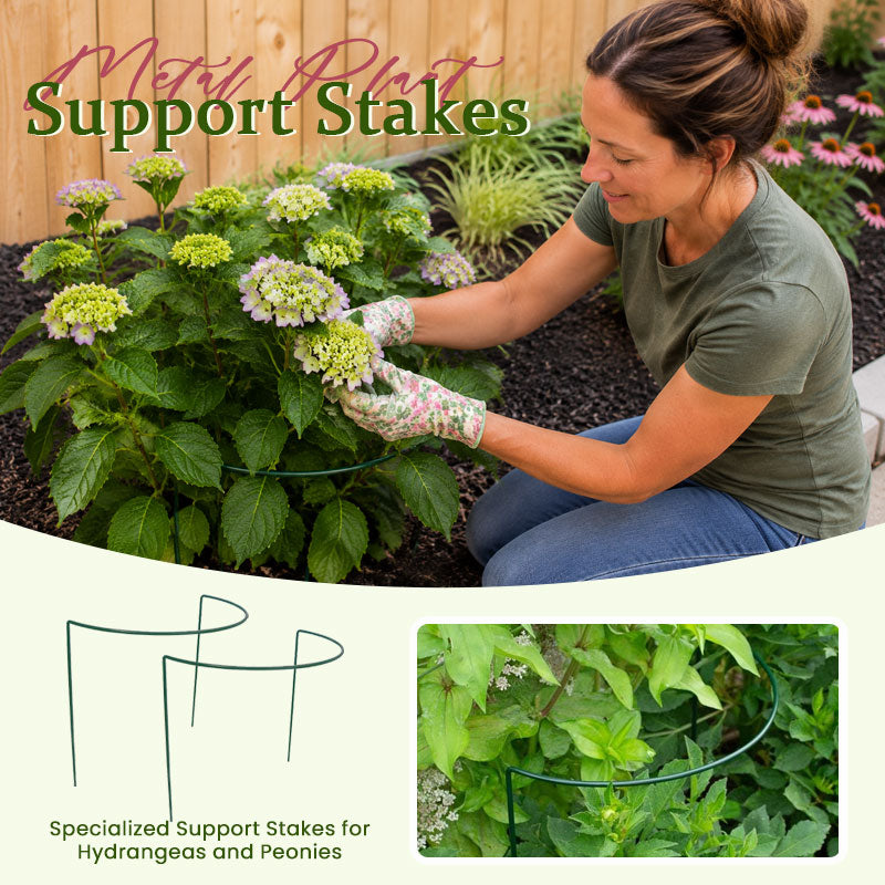 🌸 Plant Support Stakes – Stop Flopping & Support Healthy Growth