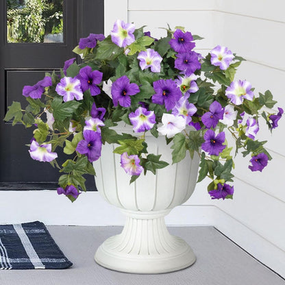 🔥Lifelike Faux Petunias: Weatherproof and UV-Resistant🌷