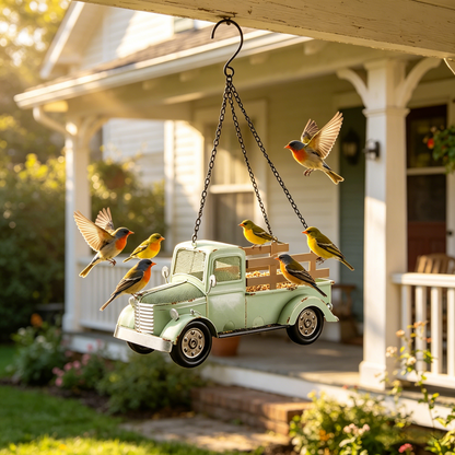 🚛🐦 Vintage Truck Bird Feeder – Add a Touch of Nostalgia to Your Garden|🔥Buy 2 FREE SHIPPING