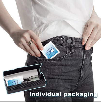 🔥Anti-Fog Lens Wipes(100 Pcs)