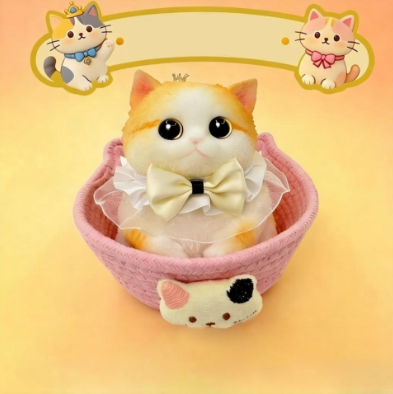 ⏳Time-Limited Special⏰-Squishy Cat Plush Gift -Sculpting Fun