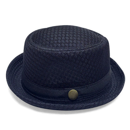 Unisex Breathable Mesh Pork Pie Hat