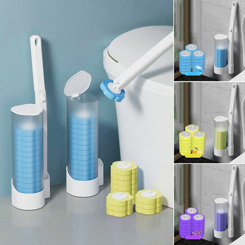 ⚡Hot Sale 🔥Disposable Toilet Cleaning System – Hygienic One-Click Cleaning, No Residue Left, Easy to Use & Disposable 🧼