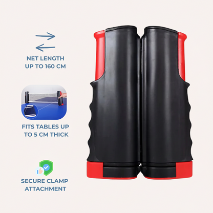 🏓 NetFlex Anywhere Ping Pong Set