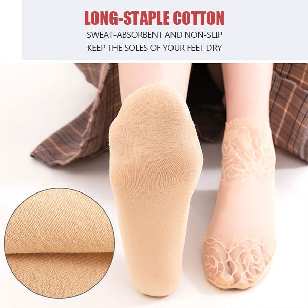 💋 Ladies Fashion Lace Socks🥳
