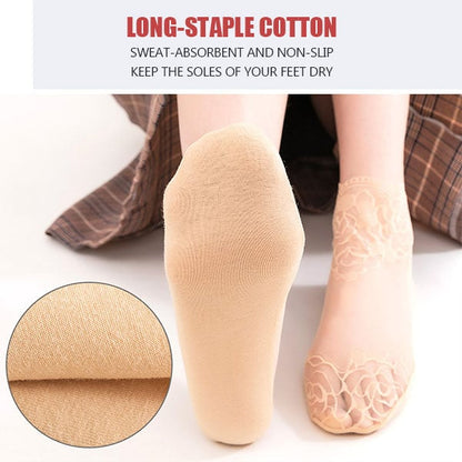 💋 Ladies Fashion Lace Socks🥳
