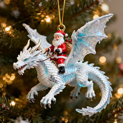 Santa’s Dragon Riders Ornament Collection