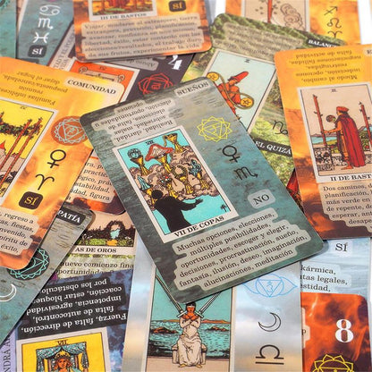 🔮Learning Tarot Cards Deck With Meanings On Them