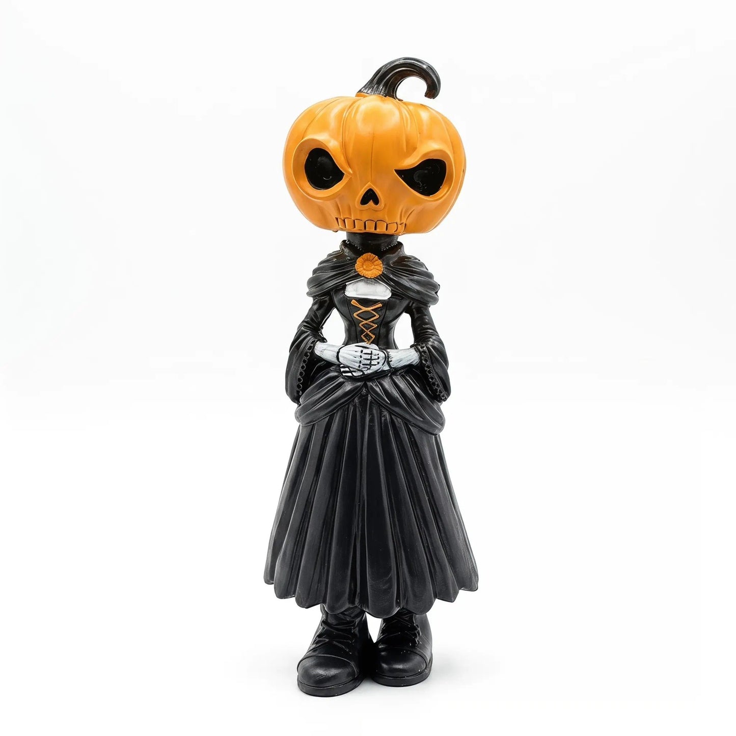 🎁🎉 50% OFF This Week! 🌟👻 Halloween Pumpkin Man Figurine 🎃