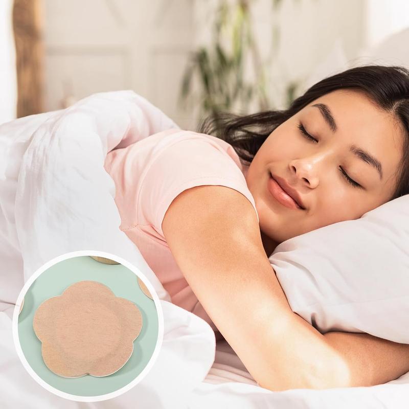 🔥50pcs  Pack Wrap for Belly Button🎁Self-Adhesive Patches Cover Patch Organic Disposable Spunlace Cloth Highly Absorbent Pad with Cotton, Oil Not Included (Skin Color)