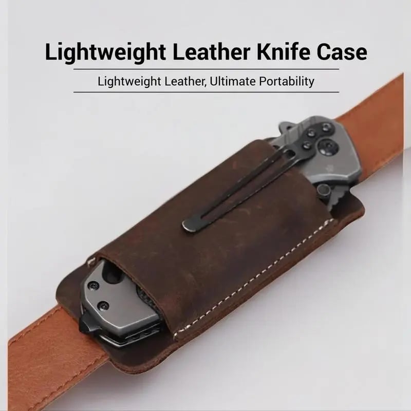 🔥Leather Pocket Belt Knife Case
