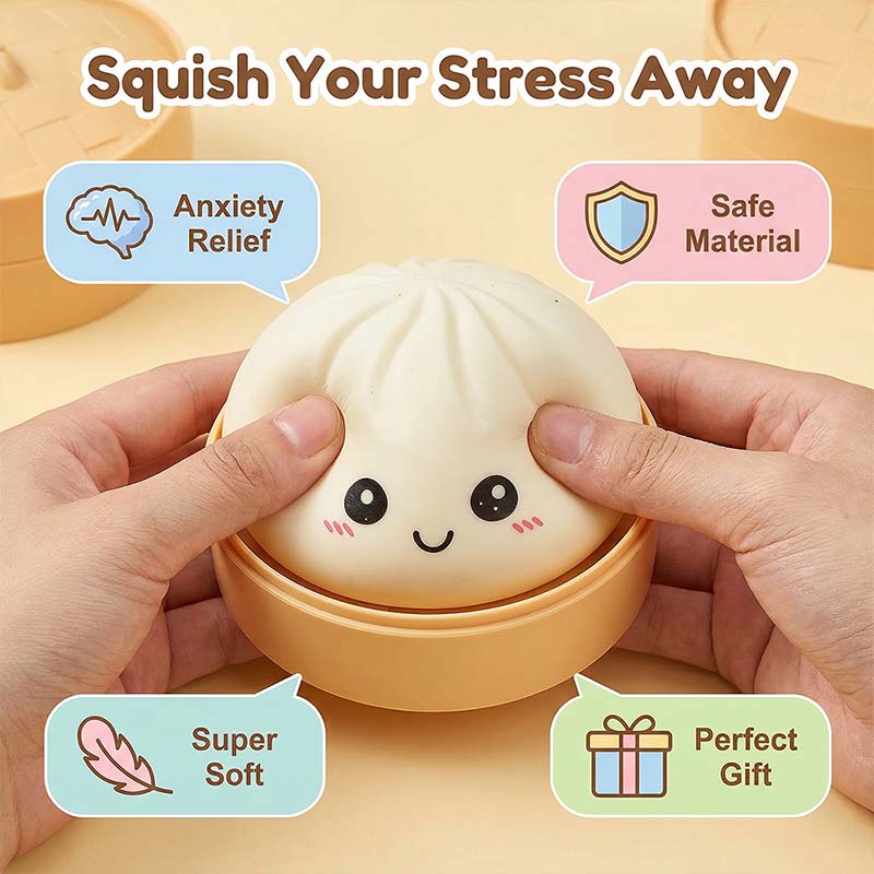 Ultra-Rare Rainbow Smiling Dumpling Squishy     🔥🔥 Buy 2, Get 10% Off