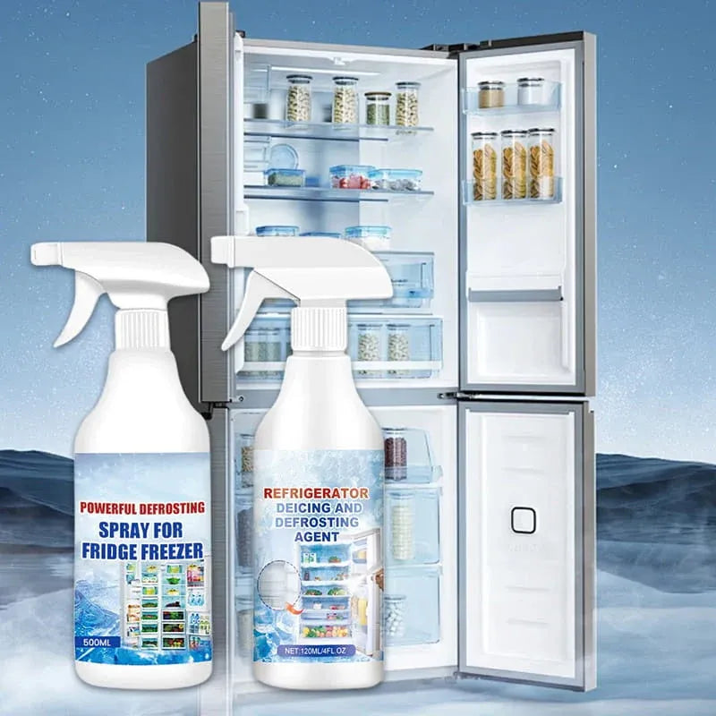 Fridge and Freezer Defrosting Spray with Free Spatula