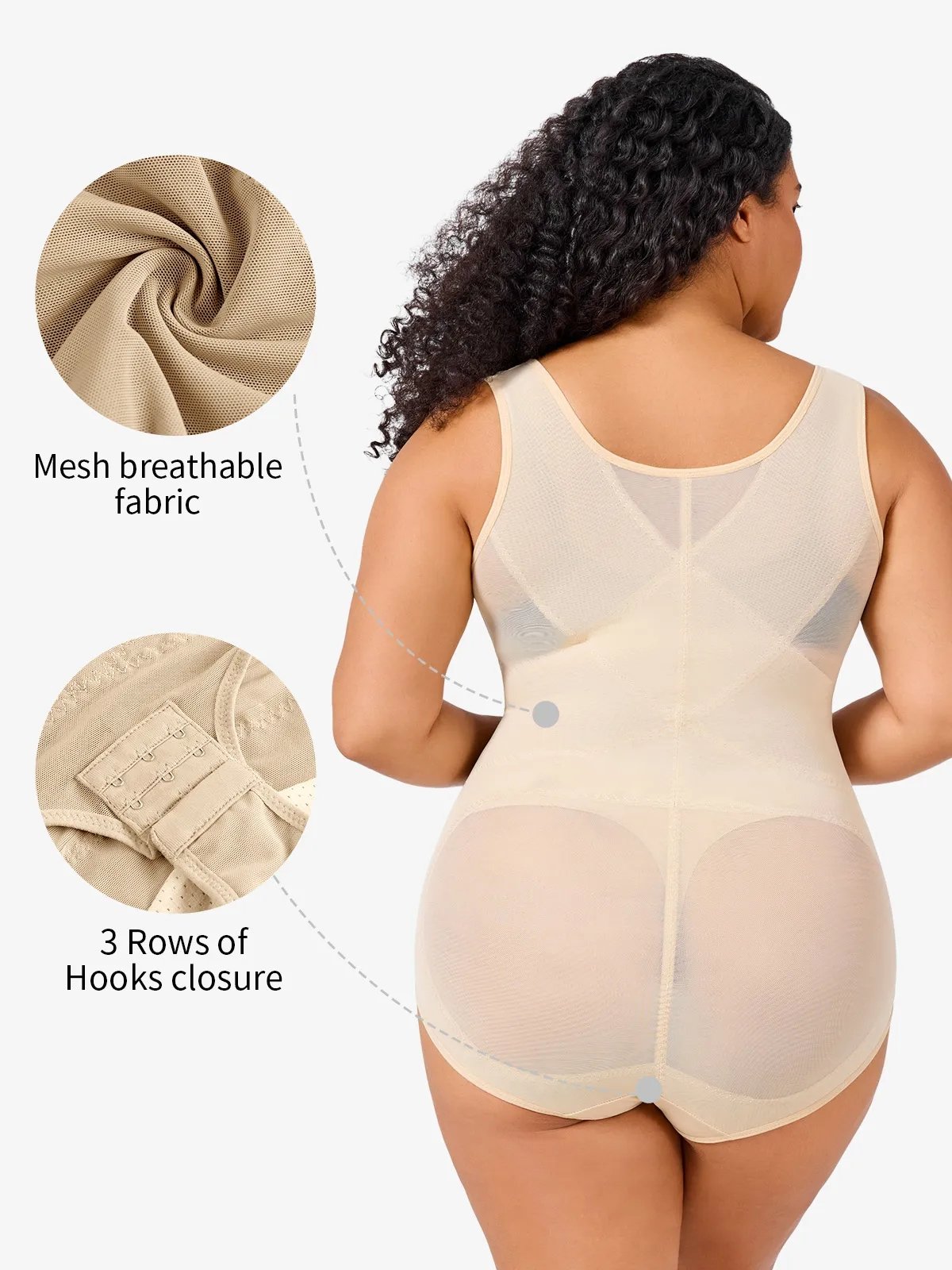 🏆 High-Waist Shapewear Bodysuit – Sculpt Your Dream Curves ✨