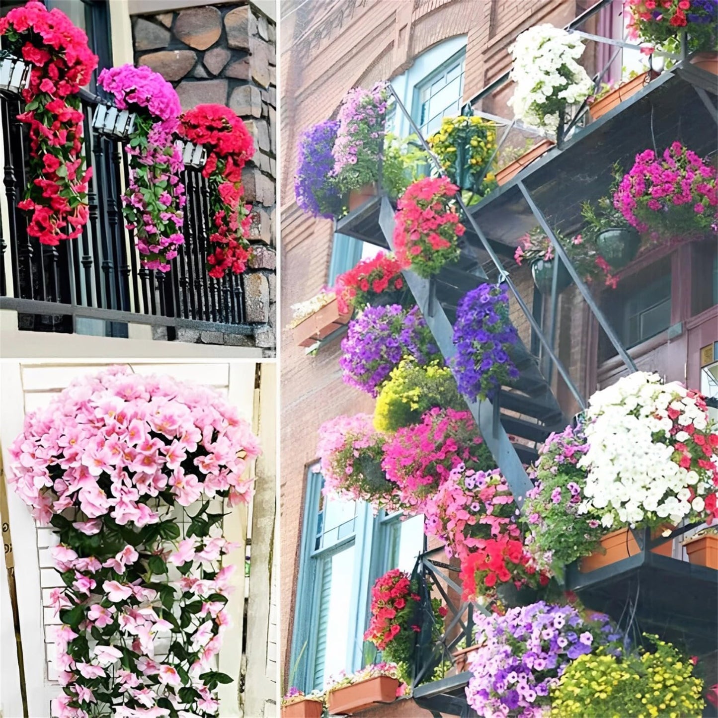 🌺UV Resistant Hanging Artificial Morning Glory Vine 💖  🔥🔥 Buy 3, Get 15% Off
