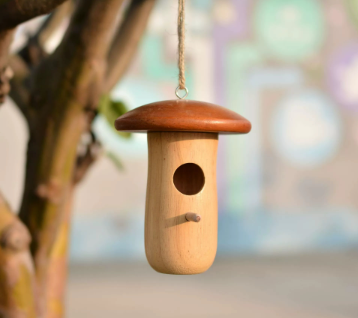 💕Wooden Hummingbird House-Gift for Nature Lovers
