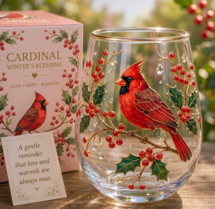 🌸Limited Edition 2026 Hummingbird Morning Bliss Glass Cup☕