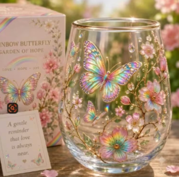 🌸Limited Edition 2026 Hummingbird Morning Bliss Glass Cup☕