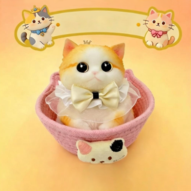 ⏳Time-Limited Special⏰-Squishy Cat Plush Gift -Sculpting Fun