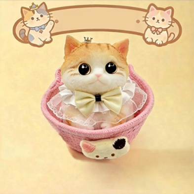 ⏳Time-Limited Special⏰-Squishy Cat Plush Gift -Sculpting Fun