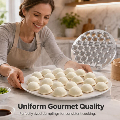🥟 37-Hole Quick Dumpling Maker – Make 37 Dumplings at Once