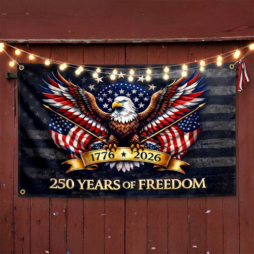 ✨250 Years of America Flag✨FREE SHIPPING🚚,1776 -2026 Patriotic Eagle Flag