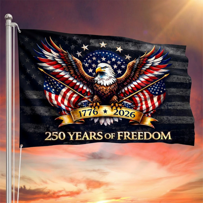 ✨250 Years of America Flag✨FREE SHIPPING🚚,1776 -2026 Patriotic Eagle Flag