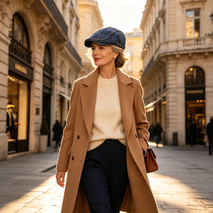 ✨ Classic Vintage Beret Cap for Everyday Elegance