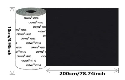 Self-adhesive tarpaulin repair patc